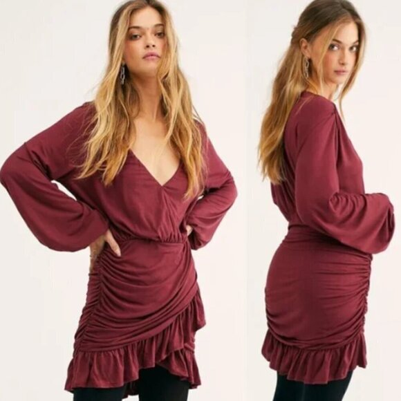 Free People Beach Miami Mini Dress Size M - Picture 2 of 7